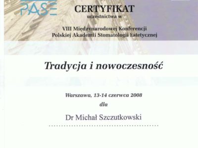Michał Szczutkowski dyplom 21 - <span>lek. dent. Michał Szczutkowski</span><br/>