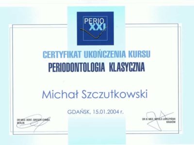 Michał Szczutkowski dyplom 28 - <span>lek. dent. Michał Szczutkowski</span><br/>