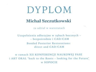 Michał Szczutkowski dyplom 5 - <span>lek. dent. Michał Szczutkowski</span><br/>