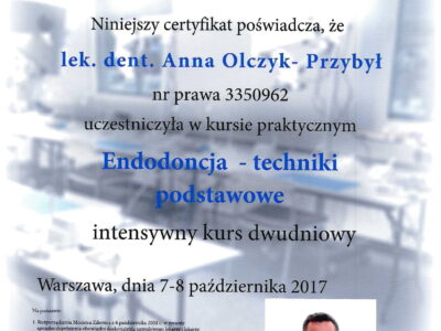 Anna Olczyk certyfikat 15 - <span>dr Anna Olczyk</span>