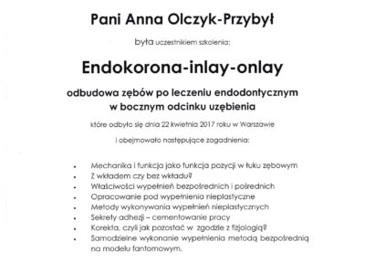 Anna Olczyk certyfikat 18 - <span>dr Anna Olczyk</span>